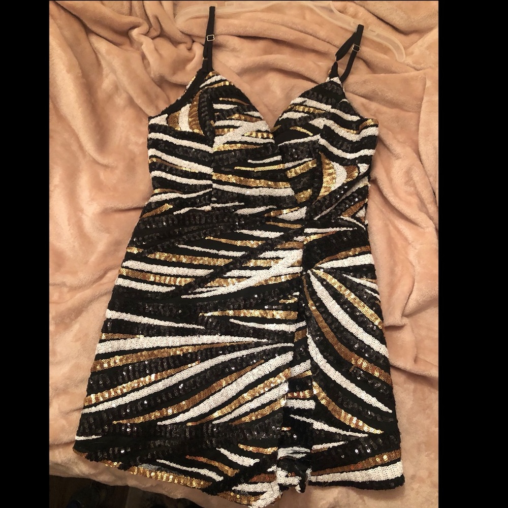 Small Sequin Mini Dress w/ Shorts